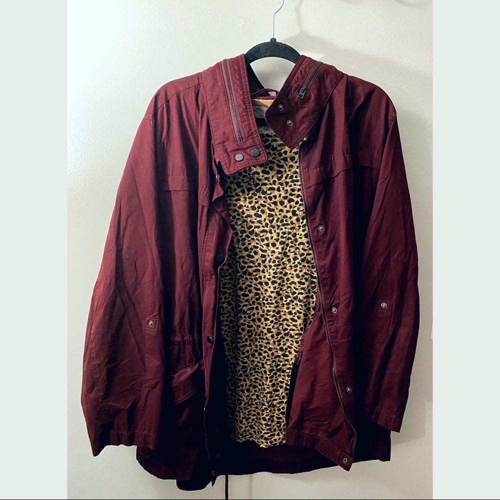 Ava & Viv Ultility Coat Zipper